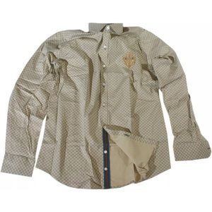 Gucci monogram long sleeve dress shirt Size L men